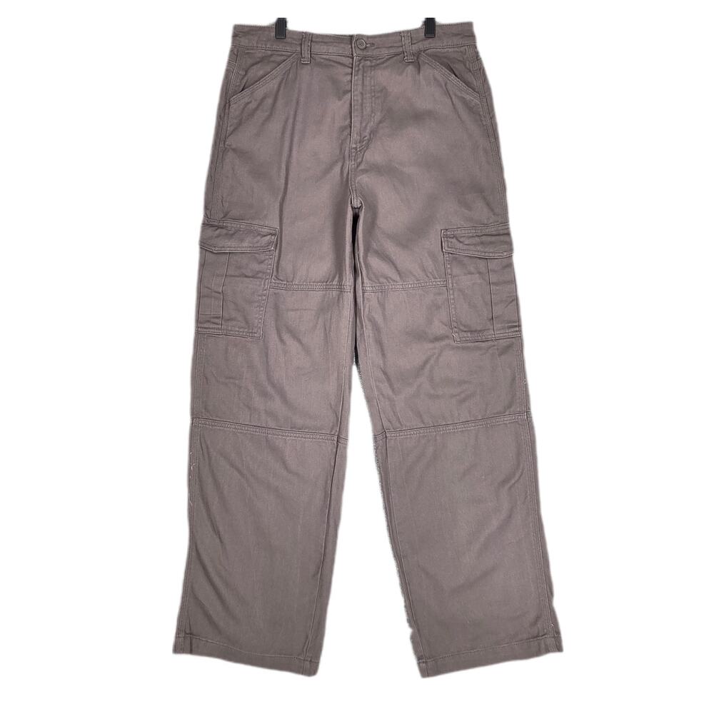 H&M DIVIDED WOMEN’S CARGO PANTS – BROWN – 100% COTTON – SIZE US 8 / EUR 40